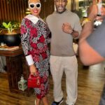Nancy Isime Instagram - Swipe to witness 10slides of Greatness 👑 Thank you to my dearest Aunty @moabudu for inviting me to the Creator Luncheon hosted by @idriselba & Denelle Dixon ❤️ Thankful to Mr Elba for his kind words 😊 Hey Mama @realomosexy 😘 Sarah @inidimaokojie , it looks like Kola @deyemitheactor has resurrected oh😅 👗: @afrikayla Ebonylifeplace