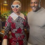 Nancy Isime Instagram - Swipe to witness 10slides of Greatness 👑 Thank you to my dearest Aunty @moabudu for inviting me to the Creator Luncheon hosted by @idriselba & Denelle Dixon ❤️ Thankful to Mr Elba for his kind words 😊 Hey Mama @realomosexy 😘 Sarah @inidimaokojie , it looks like Kola @deyemitheactor has resurrected oh😅 👗: @afrikayla Ebonylifeplace