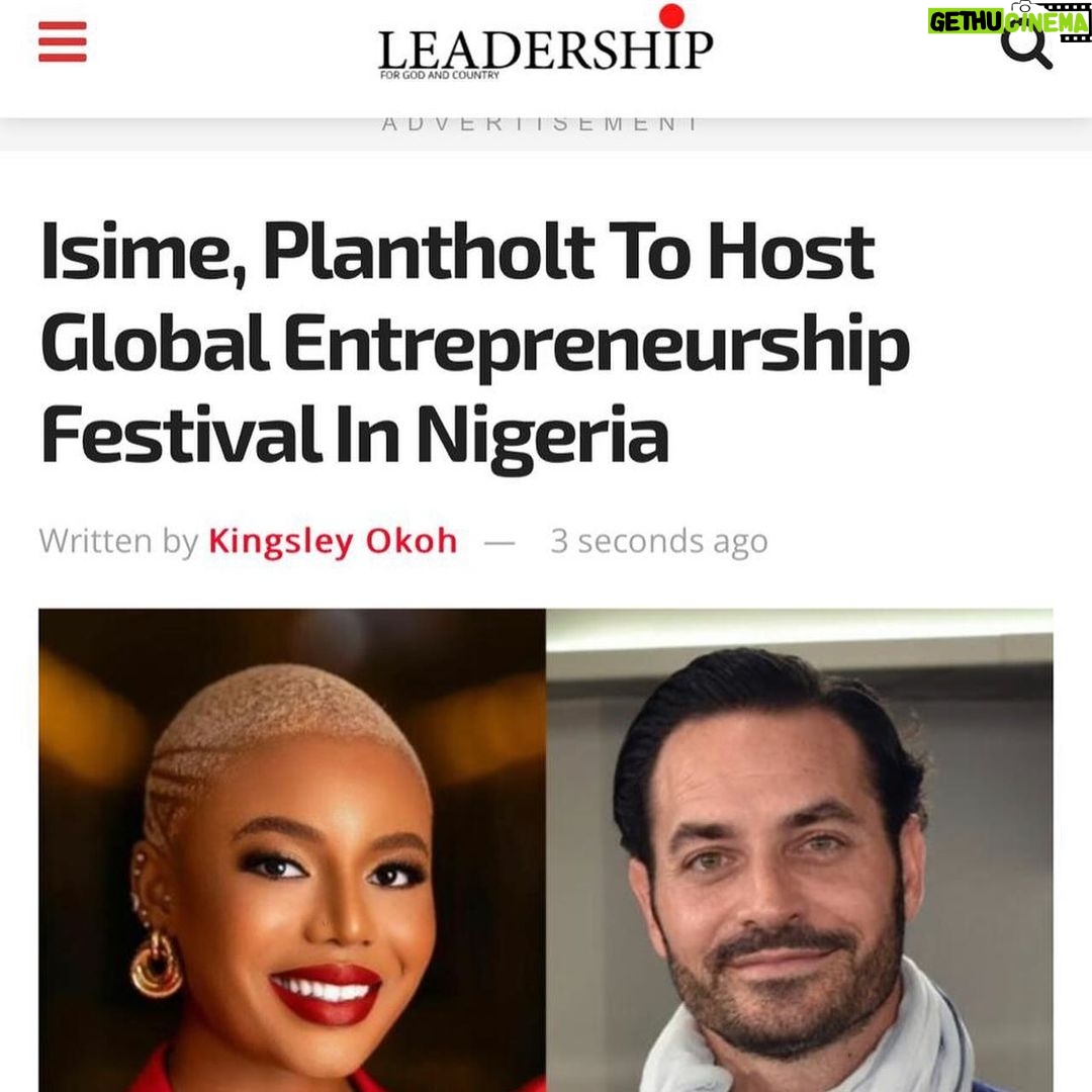 Nancy Isime Instagram - I am thrilled to announce my nomination in Africa as one of the hosts for the Global Entrepreneurship Festival, alongside the esteemed Sir. Dustin Plantholt. This historic event is set to take place during the Global Entrepreneurship Week in November 2024, at the Prestigious Entrepreneurship Village in Nigeria. To learn more about this exciting festival and to join us in celebrating entrepreneurship on a global scale, visit www.globalentrepreneurshipfestival.com. Also follow us on social media @globalentrepreneurshipfestival to stay updated on all the latest news and announcements. Let’s ignite the spirit of entrepreneurship together! #GEF #GlobalEntrepreneurshipFestival #GlobalEntrepreneurshipWeek