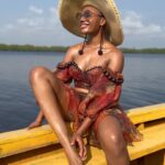 Nancy Isime Instagram - Here’s wishing You a February filled with many Happy, Peaceful, Love-filled Moments❤️ Have a Blessed One Fam😘 #TBT #JanuaryDump Ouidah, Bénin
