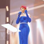 Nancy Isime Instagram - On Sunday the 3rd of March, I received the Nollywood Trailblazer Award at the Silverbird Man Of The Year Awards. This is a huge deal to me as @silverbirdtv is a station I grew up watching and respect SO much, to think years later I’ll be recognized by them as a woman blazing the trail in my Industry is beyond humbling. Nollywood is SO dear to my heart. This industry welcomed me, blessed me with incredible opportunities to enable me make a living for myself, gave me some of my amazing friends, mentors & Big Uncles & Aunties. Best part? This Industry gave me a chance to express myself creatively, spread my wings and raise myself an Army of people who Love, Support and cheer me on. I’m Proud to be a Nollywood Actor and I’m even more Proud to be a Nigerian making her mark and doing her part to put my country on the Global Map. To the women who have blazed the trail before me, you inspire me and I cannot thank you enough for the confidence boost. To the future Trailblazers, Impossible is nothing! You gat this! To my fellow Awardees of the night, Congratulations and many more recognitions! To God be all the Glory 🙏🏽