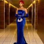 Nancy Isime Instagram - The Actual BLUEPRINT 🦋 #SilverBirdManOfTheYearAwards #NollywoodTrailblazerAwardRecipient #BRB,IHaveMoreToShareWithYouGuys🥰