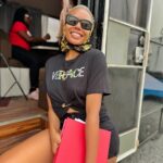 Nancy Isime Instagram – Last Thursday of the month and a good day to throwback to Life during production of my 1st project of 2024❤️ 

#LifeOfAnActor 
#SetLife