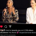 Nancy Isime Instagram - My Ekuuuu❤️ The Teni to my Queen 😍 The real triple threat… Actor, Host, Producer and Great at all 3!! An Amazing Mother too!👏🏽 Happy Birthday Babes! I’m so proud of you and the work you put into all your projects, most recently “Breath Of Life”. There’s no stopping you! Have a truly rewarding Year ahead 💋