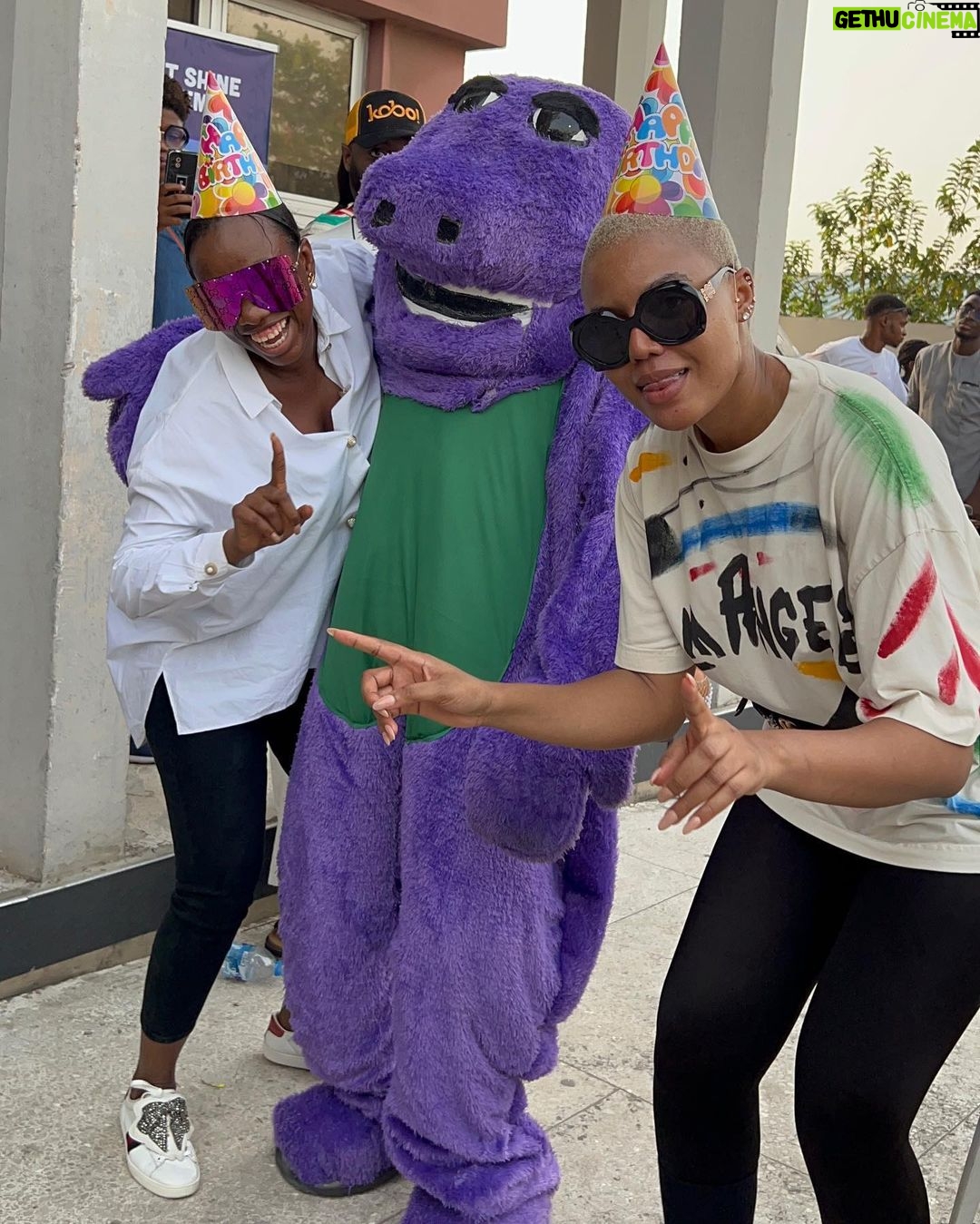 Nancy Isime Instagram - Last but certainly not least, Big Shoutout to my Gees who joined me and helped ensure I had the best helping hands. Thanks for taking time out of your busy schedules to be there for me guys❤️🥰🤗 Thank you to my @indomie_nigeria family for seeing to it that everyone in attendance had some yummy noodles in between all the activities❤️ Shoutout to the amazing founder, staff, volunteers, Parents and Children of @lisacademyng for welcoming me with so much warmth and for the opportunity to serve and contribute to the future. Fam, Thank you for all your kind words, prayers and well wishes….You too can be a part of this great initiative, please send @lisacademyng a DM if you’d like to make donations in any form. You can also donate towards a child’s school fees/upkeep for as long as you can. Thank you in advance ❤️ My 32nd birthday celebration was definitely one for the books and I couldn’t be more grateful to God!🙏🏽