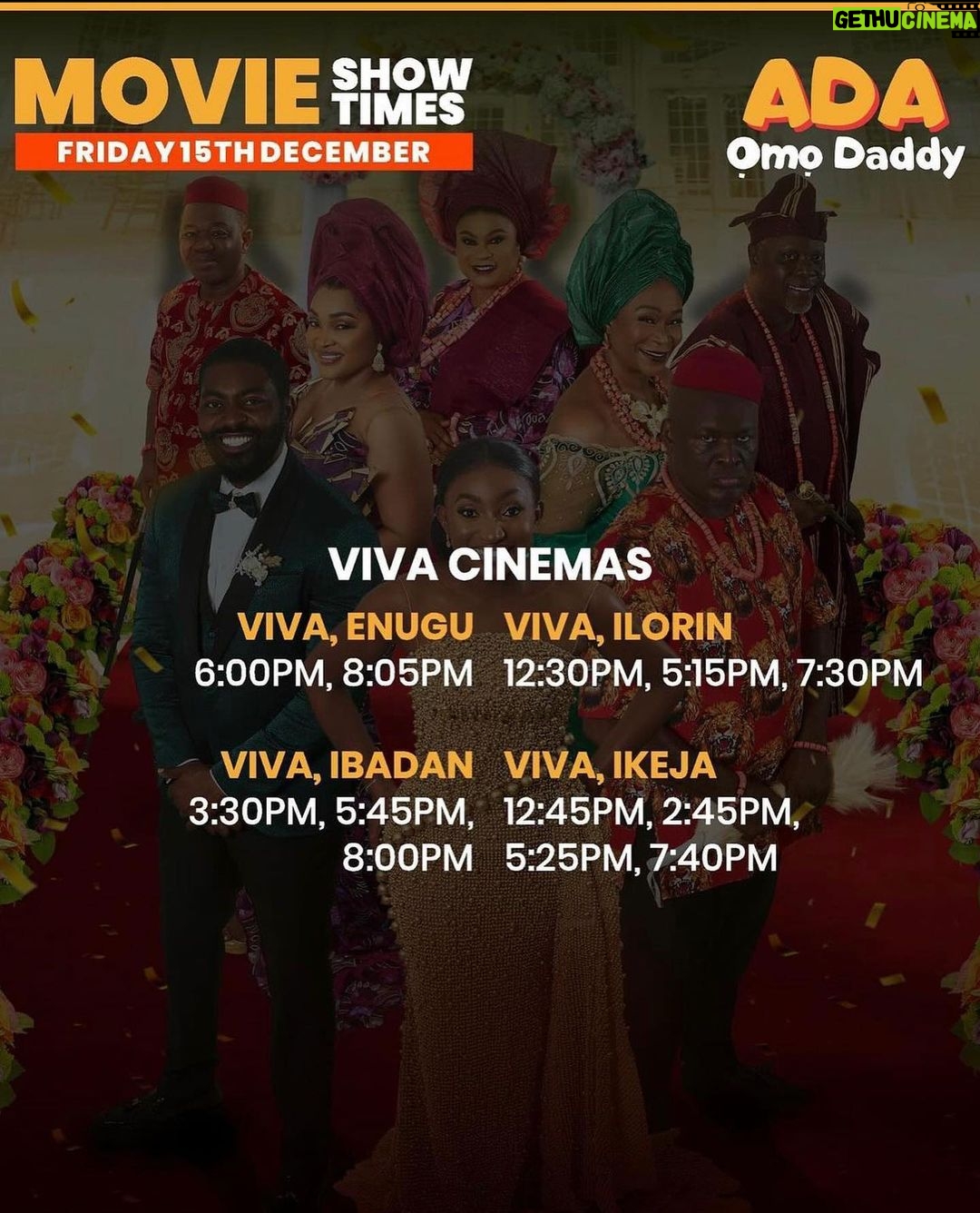 Nancy Isime Instagram - My Big Sis @realmercyaigbe made her Cinema debut today as a producer and I couldn’t be more proud! Beyond glad to see the amazing reviews so far, I can’t wait to watch!🥳 Congratulations Sis, wishing you a successful cinema run🙏🏽 Fam, Ada Omo Daddy is now showing in cinemas nationwide. Swipe for Showtimes!❤️