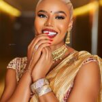 Nancy Isime Instagram - Namaste 🙏🏽🥰❤️ HOST WITH THE MOST FOR ALL THE POSITIVE REASONS🥰 Hosting duties for Tolaram’s 75th Anniversary❤️ Styled By: @medlinboss Makeup: @bibyonce Photographed By: @officialphotofreak