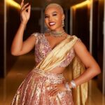 Nancy Isime Instagram - Namaste 🙏🏽🥰❤️ HOST WITH THE MOST FOR ALL THE POSITIVE REASONS🥰 Hosting duties for Tolaram’s 75th Anniversary❤️ Styled By: @medlinboss Makeup: @bibyonce Photographed By: @officialphotofreak