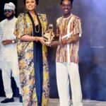 Nancy Isime Instagram - Blessed Beyond Boundaries✨ My WCW every week, all year❤️ Thank you African Fashion Designer Awards for this Honorary Award 🙏🏽 #MostStylishFemaleFashionInfluencerOfTheYear2023