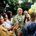 Nancy Isime Instagram - If there’s one thing my @vivaplusdetergent family never fail to show, is how much they Love and support me. Everytime! So it’s only expected that they’ll extend this love to the people I love…you guys!🥰 We had a Vivacious picnic for 40 of my supporters and it was EVERYTHING! We got to meet, eat, talk, play, bond and I Loved every part of it!💚 I wish we could have chosen more people but not to worry, there just might be another edition. Until then, I LOVE YOU GUYS so much! Thank you for the endless love and support and for being some of the most positive, amazing people I know💚 To my @vivaplusdetergent , e be like una go marry me last last oh😄 Thank you for the most amazing time, I truly Love You!💚 #ProudVivaDiva Rocking my @hollantex_official tailored to perfection by @afrikayla 💚