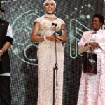 Nancy Isime Instagram - AFRICA RISING STAR ✨ In order to achieve world dominance, one must first dominate their roots. One step at a time, One day at a time, One Intentional Seed at a time. Soon, the Global Stage will be home to Us🪄 Proudly Nigerian, Proudly African 👑 Thank you @ikonawards , Thank you Uganda ❤️ God remains the Greatest🙏🏼 Kampala, Uganda, East Africa