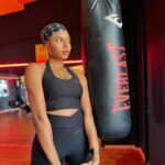 Nancy Isime Instagram - Fit Girls = Happy Girls🥰 Thankful for the reward of Endorphins & Serotonin ❤️ Did you workout today?