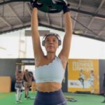 Nancy Isime Instagram - Sweaty, FIT, Happy AF🥰 Swipe to Train like Nancy💪🏽 Shebi I warned you guys that when Chubby Bolanle exits and Fit Lean Nancy returns, una no go hear word again😂😂 Be prepared for back to back Fitness content🤪 Trainer: @kemenfitness
