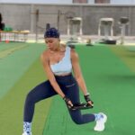 Nancy Isime Instagram - Sweaty, FIT, Happy AF🥰 Swipe to Train like Nancy💪🏽 Shebi I warned you guys that when Chubby Bolanle exits and Fit Lean Nancy returns, una no go hear word again😂😂 Be prepared for back to back Fitness content🤪 Trainer: @kemenfitness