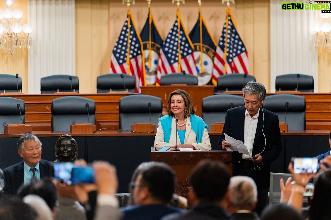 Nancy Pelosi Instagram - This week, I was proud to join Wei Jingsheng and so many activists for human rights and speak about our work to hold the CCP accountable. Wei Jinsheng is an inspiration for us all in his fight to defend Democracy and human rights around the world.