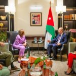 Nancy Pelosi Instagram - Today in Amman, it was my privilege to meet with Deputy Prime Minister and Minister of Foreign Affairs and Expatriate Affairs of Jordan Ayman Hsafadi, a Jordanian leader with whom I have had an ongoing working relationship. For decades, America and Jordan have been united by shared values and a strategic partnership, which is the basis of our ongoing dialogue. Today, our discussion focused on regional security in light of the ongoing crises in the region. The meeting affords me an official opportunity to extend gratitude to His Majesty King Abdullah and the people of Jordan for promoting peace and providing for refugees in the region.