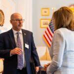 Nancy Pelosi Instagram - Yesterday, I was honored to meet with my friend and a heroic advocate Fred Guttenberg. His fight to end gun violence in our nation has been extraordinary. All are grateful for his commitment to building a safer future, in memory of his beloved daughter Jaime.