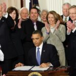 Nancy Pelosi Instagram - On this day in 2010, @BarackObama signed into law the Patient Protection and Affordable Care Act: a shining achievement that presidents had strived toward for more than a century. Today, and every day, Democrats are working to ensure that health care is a right – not a privilege.