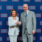 Nancy Pelosi Instagram - It was my privilege to join the USO in assembling care packages for servicemembers around the world to thank them for defending our freedoms. We salute USO for strengthening servicemembers connection to their families and loved ones back home, no matter where they serve.