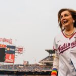 Nancy Pelosi Instagram - I'll always be a @sfgiants fan, but tonight my pitch was to celebrate the vibrancy of our LGBTQ+ communities with @teamdcsports and @nationals. Happy Pride!