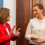 Nancy Pelosi Instagram - America and Denmark have stood with Ukraine in the fight for Democracy and we must continue to work together to advance security around the world. It was a privilege today to join Prime Minister of Denmark Mette Frederiksen and Rep. Steny Hoyer to speak about the US-Denmark partnership.
