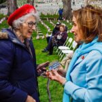 Nancy Pelosi Instagram - Today, our nation mourns generations of fallen patriots and holds their memory in our hearts. It was a solemn honor to join Gold Star families at the Golden Gate National Cemetery and pay tribute to those who gave their last full measure of devotion in defense of our Democracy.