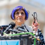 Nancy Pelosi Instagram - Today, I joined the Democratic Women's Caucus to speak about the Republicans’ vote against our veterans, our seniors, our families and our future. This default on America is an assault on America's families and America's middle class.