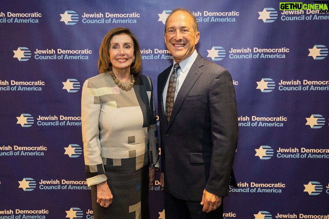Nancy Pelosi Instagram - The Jewish Democratic Council of America is a vital voice for justice, peace and Democracy, helping us pave the way to progress. Proudly, this week I accepted their Defender of Democracy Award, and celebrated their work to bring about a more just society.