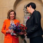 Nancy Pelosi Instagram - Today, it was my privilege to meet with President of the Chamber of Deputies of the Czech Republic Markéta Pekarová Adamová and speak with her about our shared commitment to Democracy – in our nations, in Ukraine, in Taiwan and around the world. We also laid flowers at the bust of Václav Havel, the first President of the Czech Republic, in the Capitol's Freedom Foyer and paid tribute to his legacy as a defender of freedom, a champion of human rights and an apostle of hope.