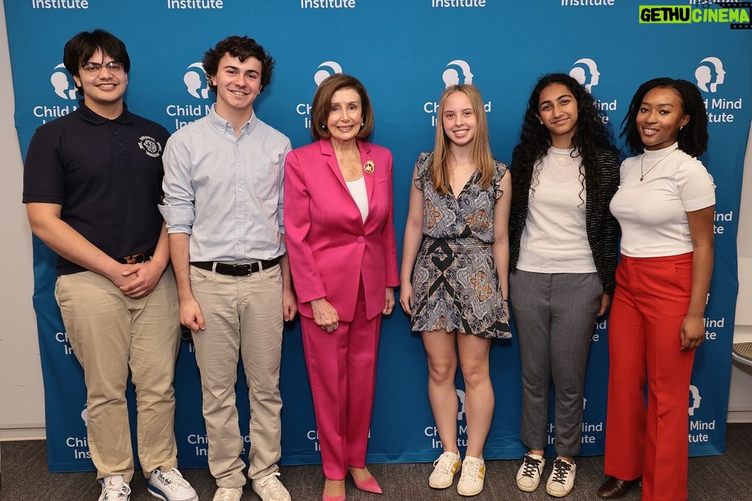 Nancy Pelosi Instagram - Mental Health Awareness Month shines a bright light on the difficulties that many Americans face every day. Last week, I joined Child Mind Institute to speak about their work to help parents and educators access mental health resources and get the support that they need.