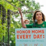 Nancy Pelosi Instagram - Today, it was my privilege to join Moms Rising to celebrate Mother's Day and all of the hard working mothers! Thank you for fighting for the Democrats' pro-family agenda: from paid leave to child care to early education and more. Because when women succeed, America succeeds!