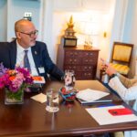 Nancy Pelosi Instagram - Yesterday, I was honored to meet with my friend and a heroic advocate Fred Guttenberg. His fight to end gun violence in our nation has been extraordinary. All are grateful for his commitment to building a safer future, in memory of his beloved daughter Jaime.