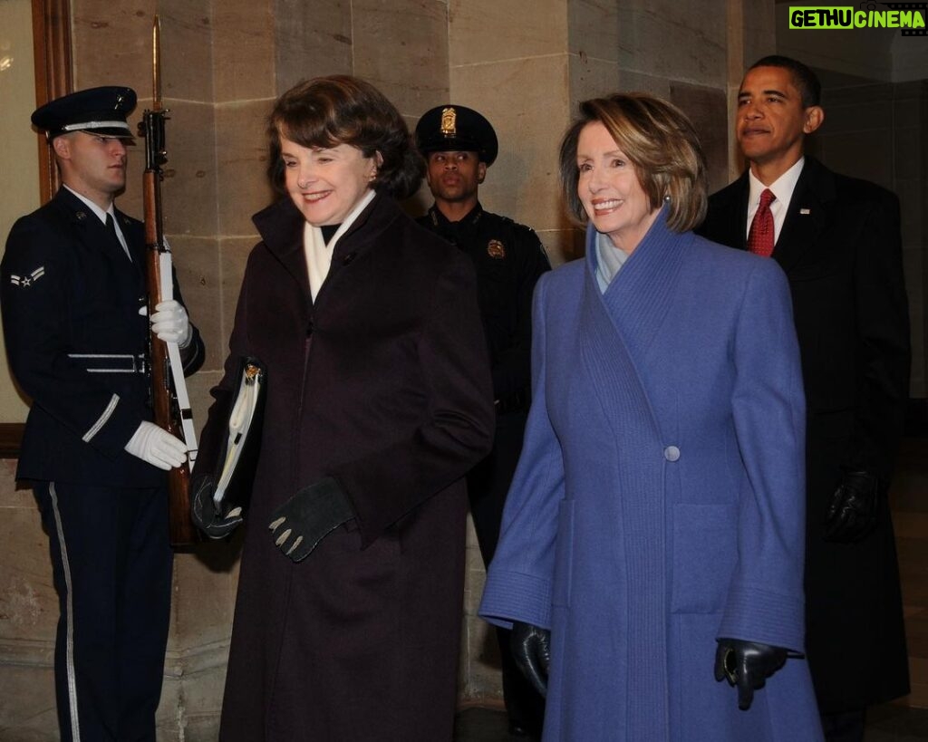 Nancy Pelosi Instagram - Heartbroken to learn of the passing of my dear friend Dianne Feinstein. Her indomitable, indefatigable leadership made a magnificent difference for our national security and personal safety, the health of our people and our planet, and the strength of our Democracy.