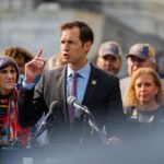 Nancy Pelosi Instagram - Today, I joined Vote Vets to make it clear to Republicans: hands off veterans' health benefits.   The Republicans' debt limit bill puts veterans’ health care at risk and jeopardizes their benefits they have earned.