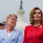 Nancy Pelosi Instagram - Today, I joined Vote Vets to make it clear to Republicans: hands off veterans' health benefits.   The Republicans' debt limit bill puts veterans’ health care at risk and jeopardizes their benefits they have earned.