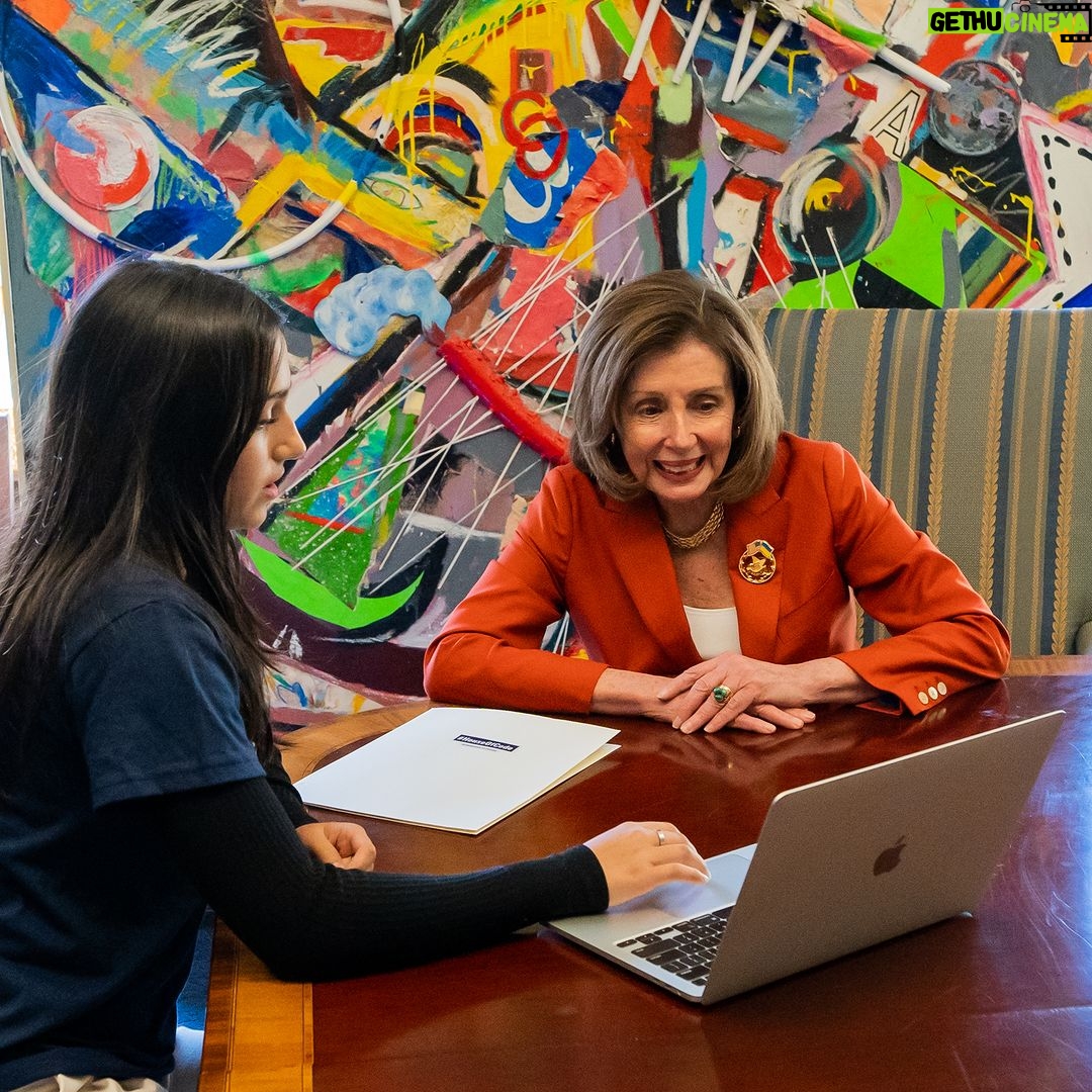 Nancy Pelosi Instagram - Congratulations to India Poetzcher, the House Of Code Congressional App Challenge winner for my Congressional district! Her app, SkinChem, raises awareness about how environmental toxins and pollutants affect the skin and it shows how climate change impacts our personal health.