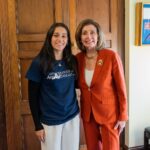 Nancy Pelosi Instagram - Congratulations to India Poetzcher, the House Of Code Congressional App Challenge winner for my Congressional district! Her app, SkinChem, raises awareness about how environmental toxins and pollutants affect the skin and it shows how climate change impacts our personal health.
