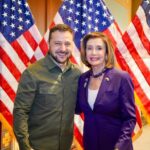 Nancy Pelosi Instagram – President Zelenskyy’s courageous leadership in Ukraine’s battle for freedom is an inspiration.

It was my honor to join a bipartisan Congressional meeting with him today, where he expressed gratitude and presented a vision, a plan and a request for support for the people of Ukraine.

Congress must continue to support Ukraine’s fight for democracy until victory is won.
