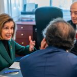 Nancy Pelosi Instagram - Today, I was proud to meet with the President of Colombia Gustavo Petro to speak about the long relationship between our countries and how we can work together to combat the climate crisis, reduce poverty and stop the spread of fentanyl.