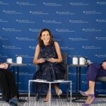 Nancy Pelosi Instagram - Thank you to Columbia University School of International and Public Affairs, Secretary Hillary Clinton and all the future public servants who attended today for a terrific conversation on the importance of public service and preserving Democracy at home and around the world.
