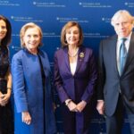 Nancy Pelosi Instagram - Thank you to Columbia University School of International and Public Affairs, Secretary Hillary Clinton and all the future public servants who attended today for a terrific conversation on the importance of public service and preserving Democracy at home and around the world.