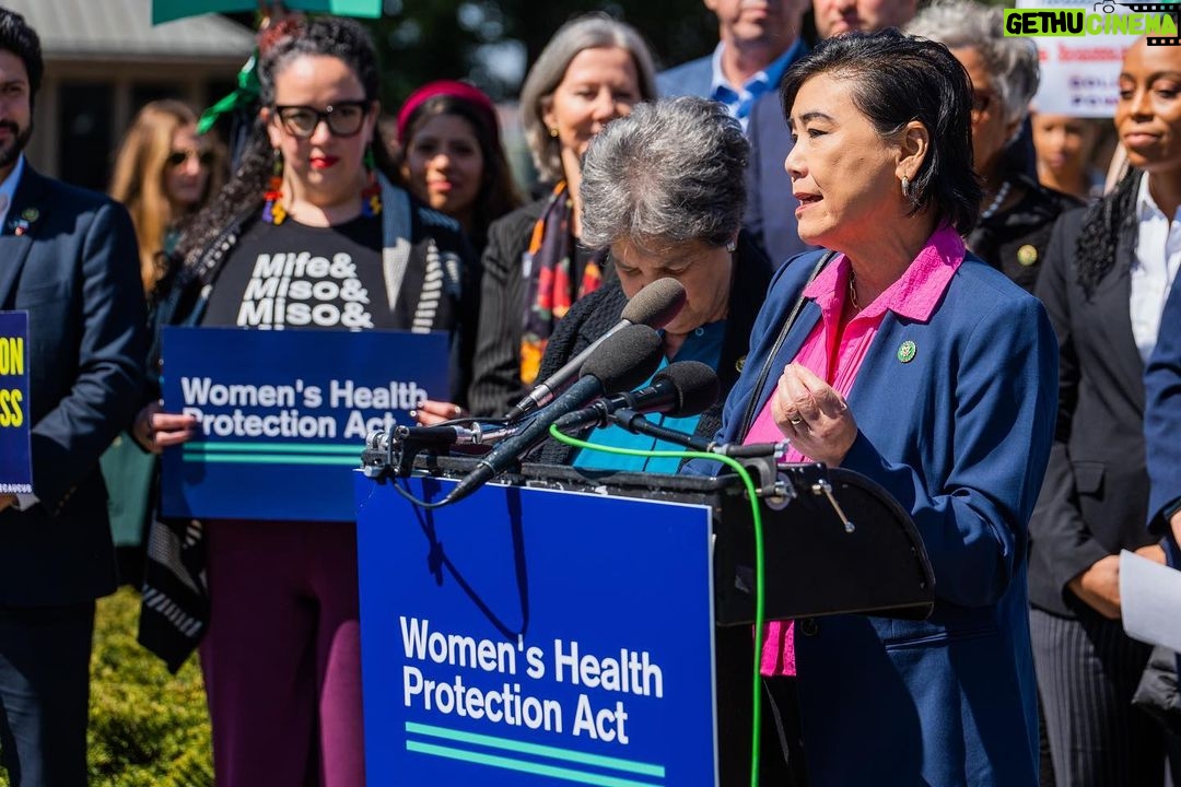 Nancy Pelosi Instagram - Women's rights are under assault by Republicans, who want to limit Constitutional rights by income, background or zip code. I thank @RepJudyChu for once again introducing the Women’s Health Protection Act. Protecting a woman’s right to choose is protecting freedom in our country.
