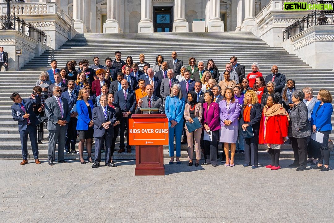 Nancy Pelosi Instagram - Today, House Democrats called on our Republican colleagues to join us in taking action to protect our children from gun violence. It is our mission to save lives and build safer communities – and Democrats will not stop until the job is done.