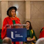 Nancy Pelosi Instagram - Last night, I proudly received an Honorary Degree from Ulster University: an esteemed academic institution shaping the peacemakers of tomorrow. As we mark the anniversary of the Good Friday Agreement, peace must be our common cause — on the island of Ireland and around the world.