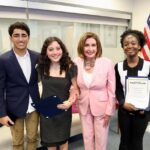 Nancy Pelosi Instagram – It was my pleasure to meet the young San Franciscans who received Congressional awards for their inspiring public service and the winner of my district’s Congressional art competition who was recognized for her exceptional talent.

You are the future – and the future is bright!