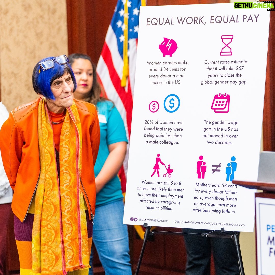 Nancy Pelosi Instagram - Today marks how far into 2023 a woman must work to earn as much as a man earned in 2022. This Equal Pay Day is a reminder that there's more to be done to make real the promise of equal pay for equal work. We must continue to fight – because when women succeed, America succeeds.