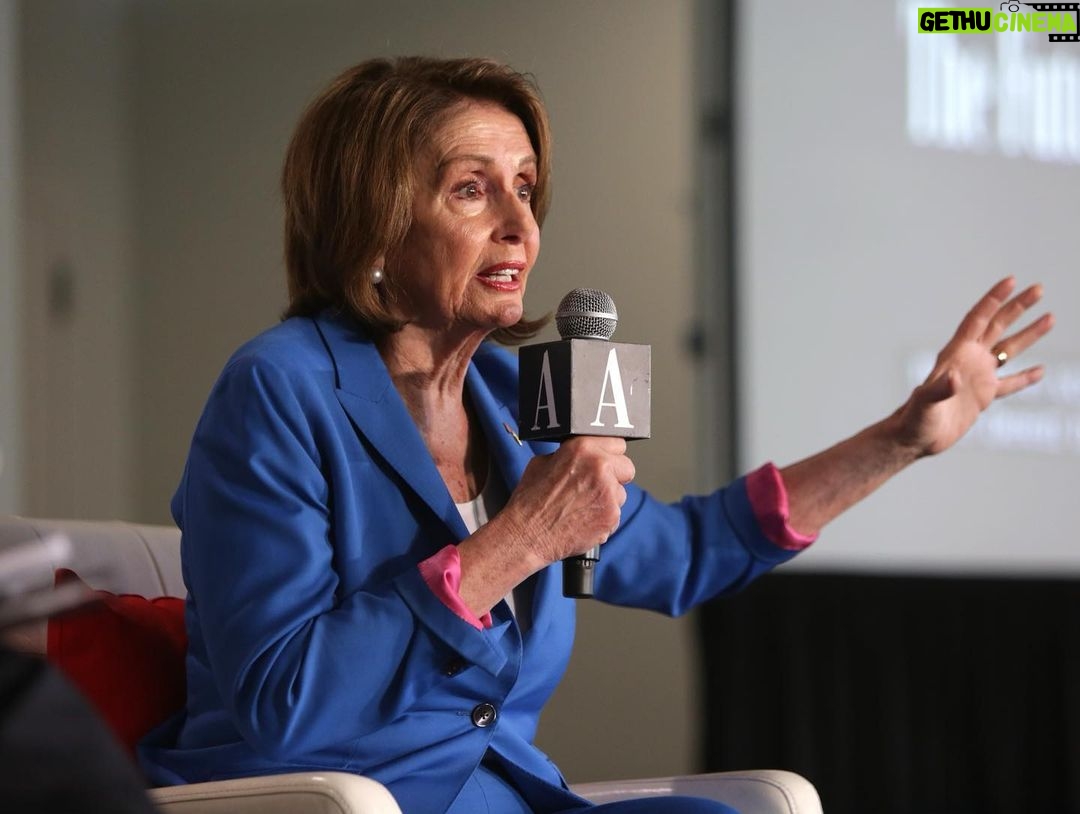 Nancy Pelosi Instagram - Thank you to SXSW, The Atlantic and Evan Smith for hosting an important conversation today about the future of Democracy — here at home and around the world. 📸 Travis P. Ball/Getty Images for SXSW