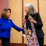 Nancy Pelosi Instagram - It’s shameful that, six decades after President Kennedy signed the Equal Pay Act, women still face pay disparities. Today, it was my privilege to join the Democratic Women’s Caucus to demand equal pay for equal work, as we fight to make our Paycheck Fairness Act the law of the land.
