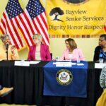 Nancy Pelosi Instagram – By capping insulin at $35/month & empowering Medicare to negotiate for lower drug prices, the Inflation Reduction Act is life-changing for seniors.
Yesterday, I joined San Francisco seniors and caregivers to discuss the work that remains – including protecting Social Security.