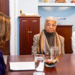 Nancy Pelosi Instagram - It was my privilege today to meet with Former President Ellen Johnson Sirleaf, the first woman ever elected as head of state for an African country. As we mark International Women’s Day, we celebrate President Sirleaf’s work to relentlessly to break down barriers — ensuring women's voices are heard.